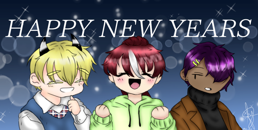 New Year Oc drawing