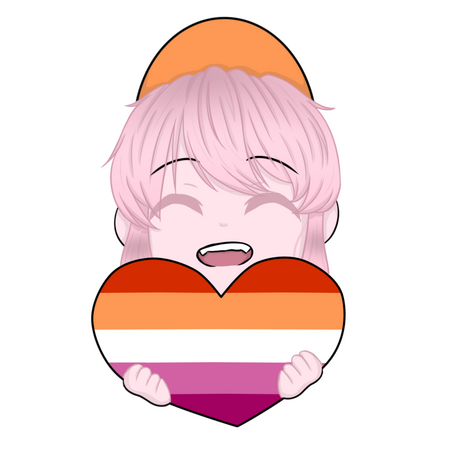 Oc Lesbian chibi