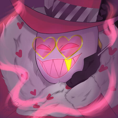Hazbin Hotel Valentino Drawing
